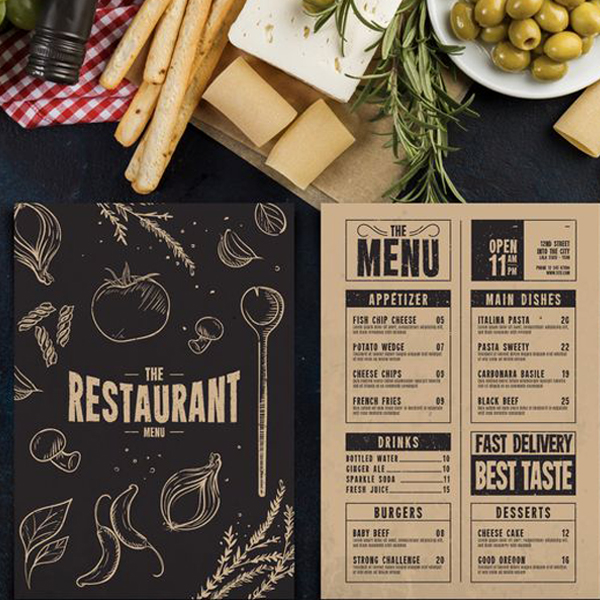 semanal comienzo Teoría básica Diseño de cartas restaurante – Publiarte